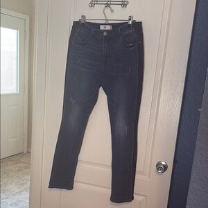 Cabi High Rise tuxedo Jeans with Slim Fit